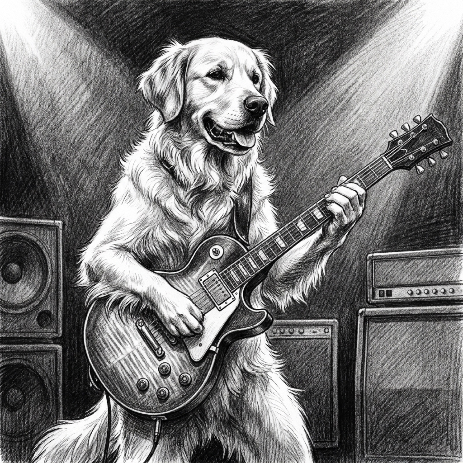 Charcoal sketch